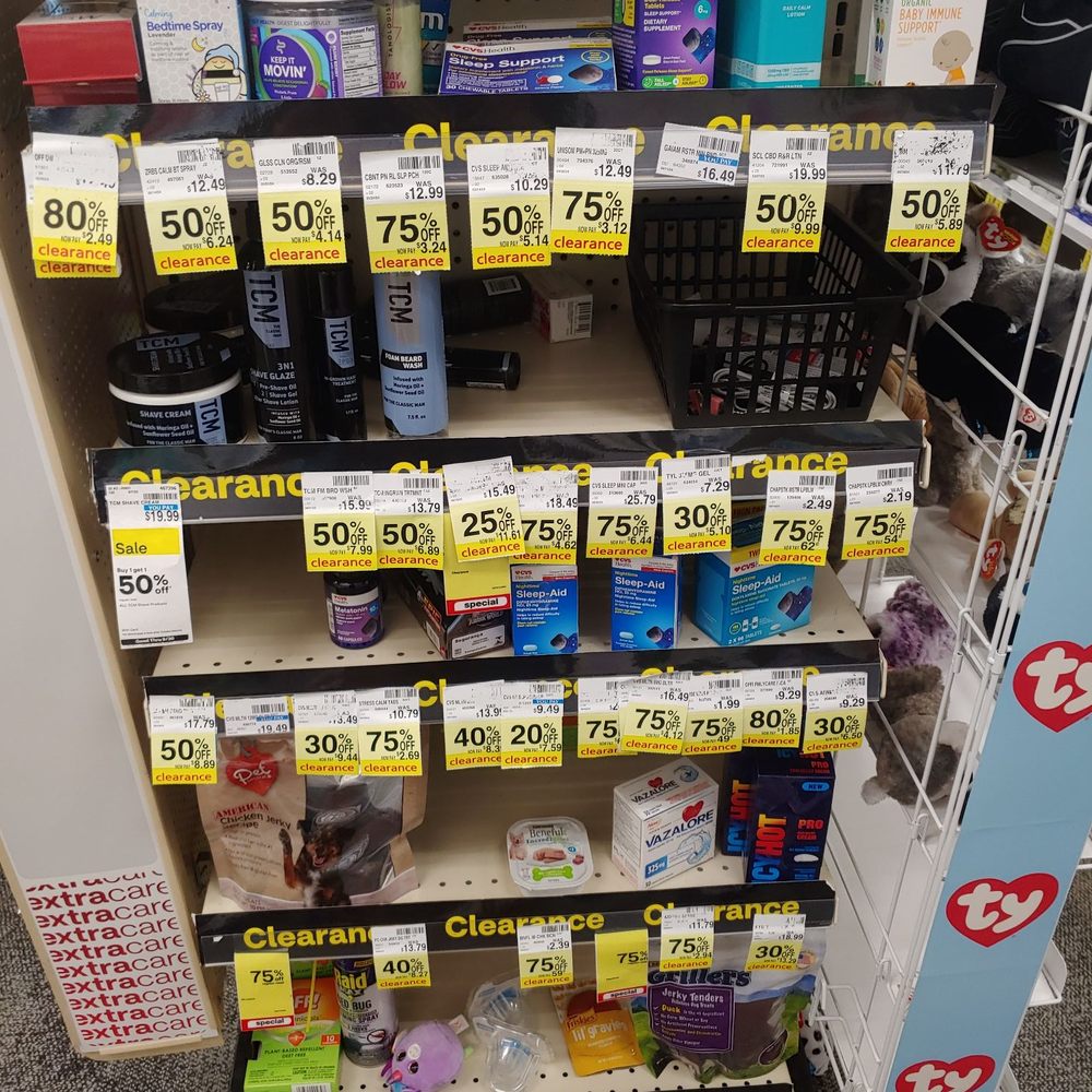CVS Pharmacy - Clearance section 6/16/24 - Drugstores Near Me - SOUTH RIDING, Virginia
