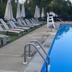 Orange Lawn Tennis Club - The swimming pool is adjacent to a playground and a snack bar.