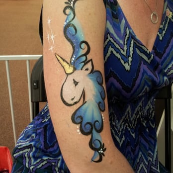Face Art By Melissa - Arm art unicorn - Face Painting Near Me