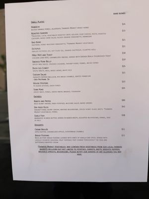 Menu photo 2 Bare Bones Eatery Pismo Beach, CA Menu photo 2 Bare Bones Eatery Pismo Beach, CA