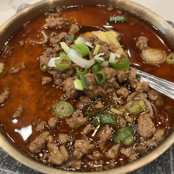 Highland Noodles - Steamed egg with ground pork - Noodles Near Me - Milpitas, California Highland Noodles - Steamed egg with ground pork - Noodles Near Me - Milpitas, California
