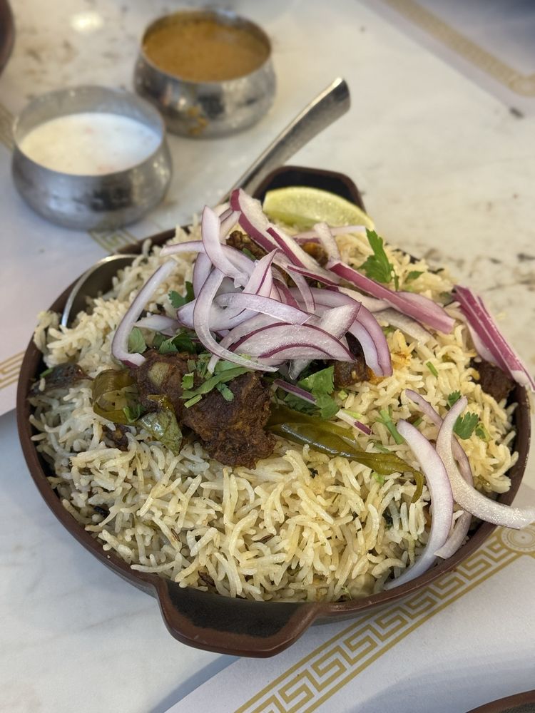 Food from Nawabi Hyderabad House