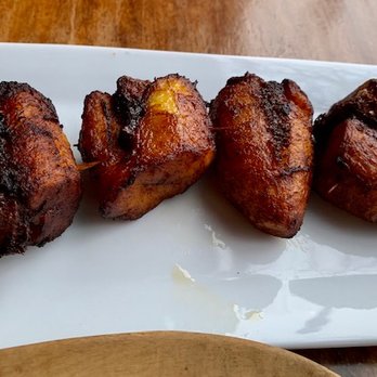 Orinoco - Maracuchitos: queso Paisa wrapped in sweet plantains - Caribbean Near Me - Brookline, Massachusetts Orinoco - Maracuchitos: queso Paisa wrapped in sweet plantains - Caribbean Near Me - Brookline, Massachusetts
