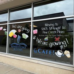 Riverstone Books - McCandless Crossing shopping center location is now permanently closed. Visit their new location in Pine Creek Shopping Center.