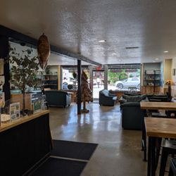 Honey Bear's Bakery - Store interior from side hallway.