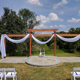 Ceremony patio Ceremony patio