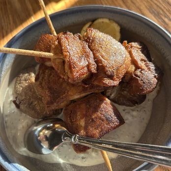 The Purple Pig - Chicken Thigh Kebabs - Tapas/Small Plates Near Me - Chicago, Illinois