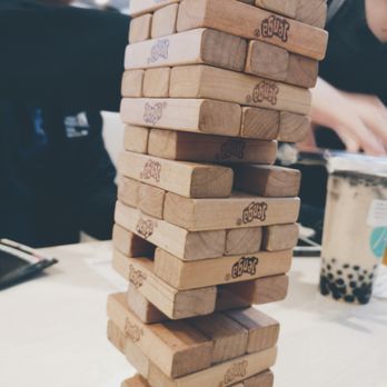 T4 - Jenga! Old game that never gets old with a big group! - Bubble Tea Near Me - Sacramento, California T4 - Jenga! Old game that never gets old with a big group! - Bubble Tea Near Me - Sacramento, California