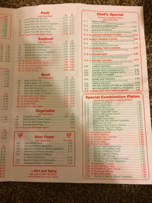 Menu photo 2 China Chef Ladson, SC Menu photo 2 China Chef Ladson, SC