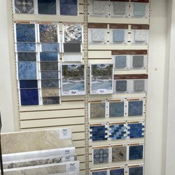 Poolwerx - Forest Lane - Some of their tile and plaster samples