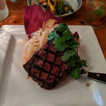 Bida Manda - Green Papaya Salad with Flat Iron Steak - Laotian Near Me - Raleigh, North Carolina Bida Manda - Green Papaya Salad with Flat Iron Steak - Laotian Near Me - Raleigh, North Carolina