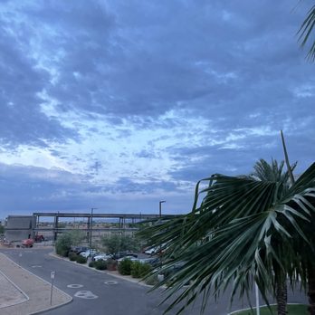Tru by Hilton Goodyear Phoenix West - Outside of my hotel room on the 2nd floor - Hotels Near Me - Goodyear, Arizona