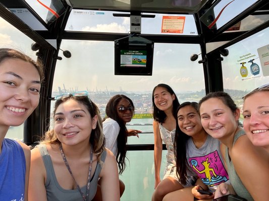 Singapore Cable Car by null