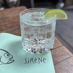Sirene - Sipsmith Gin & Club Soda ($14)