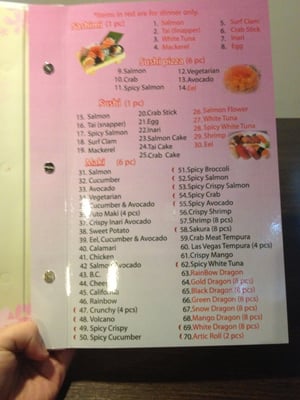 Menu photo 6 Okinawa Sushi Sudbury, ON
