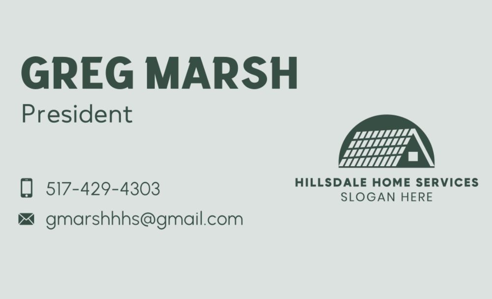 Slide of Hillsdale Home Services