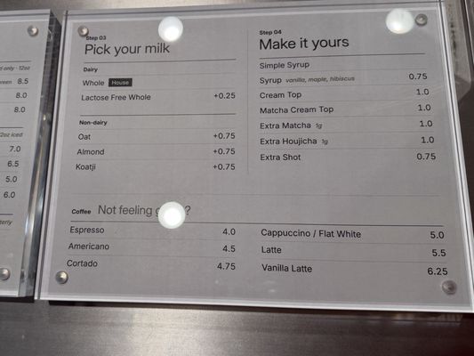 Menu photo 6 Milli Matcha Pasadena, CA