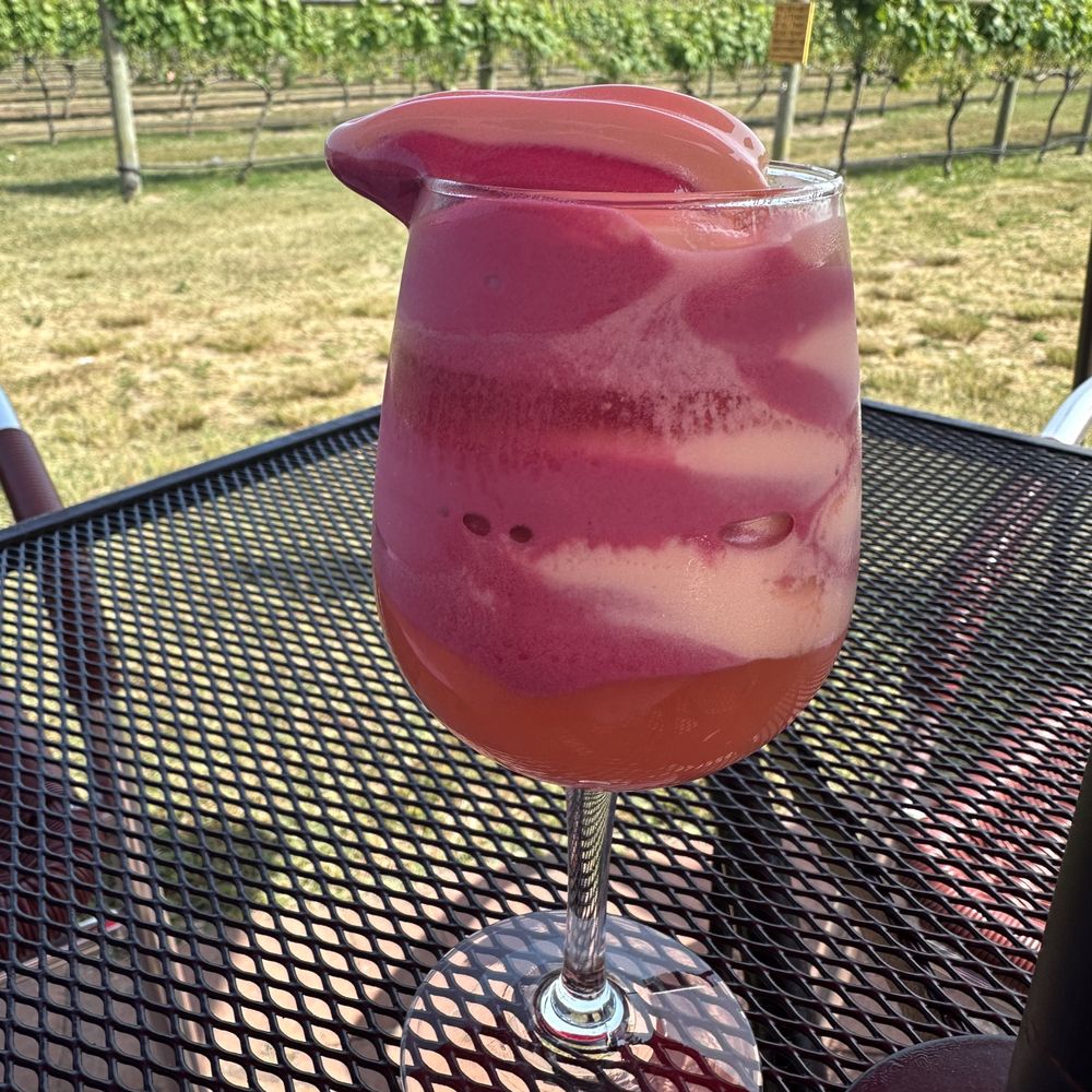 Willow Creek Winery - Dole Whip Sangria Float - Wineries Near Me - West Cape May, New Jersey Willow Creek Winery - Dole Whip Sangria Float - Wineries Near Me - West Cape May, New Jersey