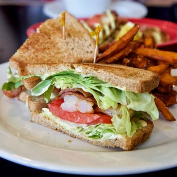 Seabrisa's Eatery - 🥓Garlic Grilled Shrimp BLT ($14)🍤 - Seafood Near Me - Hollister, California Seabrisa's Eatery - 🥓Garlic Grilled Shrimp BLT ($14)🍤 - Seafood Near Me - Hollister, California