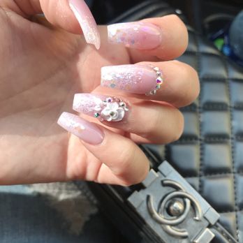 Victory Nails & Spa - Baby pink powder - Nail Salons Near Me - Fullerton, California Victory Nails & Spa - Baby pink powder - Nail Salons Near Me - Fullerton, California