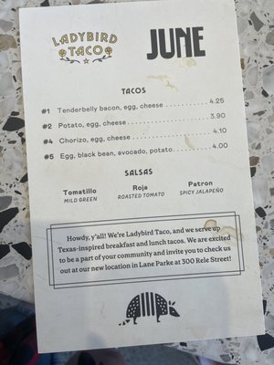 Menu photo 6 June Coffee Birmingham, AL Menu photo 6 June Coffee Birmingham, AL