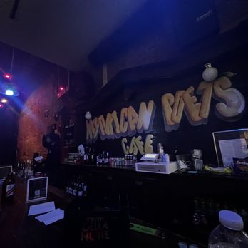 Nuyorican Poets Cafe - a bar with neon lights - Bars Near Me - New York, New York