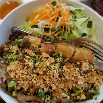 Pho 95's - V5 - Pork Vermicelli with Cha Gio - Vietnamese Near Me - Alexandria, Virginia Pho 95's - V5 - Pork Vermicelli with Cha Gio - Vietnamese Near Me - Alexandria, Virginia