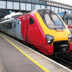 Guildford Railway Station - Virgin Cross-Country service to Birmingham via Reading.