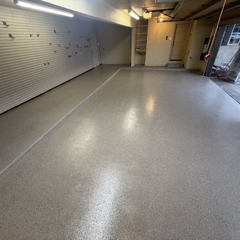 1st Gen Epoxy - Finished flake floor - Flooring Near Me - Stillwater, Oklahoma