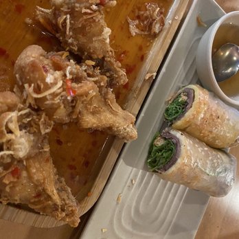 Ngon Vietnamese Kitchen - Chicken wings and spring rolls - Vietnamese Near Me - Dallas, Texas Ngon Vietnamese Kitchen - Chicken wings and spring rolls - Vietnamese Near Me - Dallas, Texas