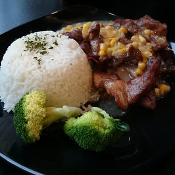 Sweet House Dessert - Fried pork chop with sweet corn cream sauce on rice - Desserts Near Me - Markham, Ontario
