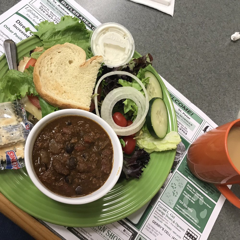 Mac's Route 8 Cafe - a plate of food and a cup of coffee - American Near Me - Butler, Pennsylvania Mac's Route 8 Cafe - a plate of food and a cup of coffee - American Near Me - Butler, Pennsylvania