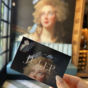 Julep Cast Iron Kitchen + Drink - Business card - New American Near Me - Brea, California Julep Cast Iron Kitchen + Drink - Business card - New American Near Me - Brea, California