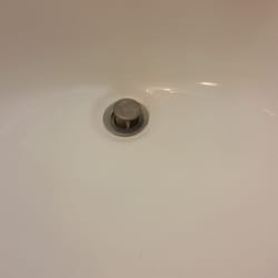 Maid In New Jersey - Sink in the bathroom after