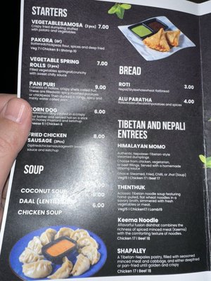 Menu photo 1 Pema Denver, CO
