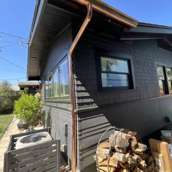 SoCal Seamless - Side copper gutter - Gutter Services Near Me - San Diego, California SoCal Seamless - Side copper gutter - Gutter Services Near Me - San Diego, California