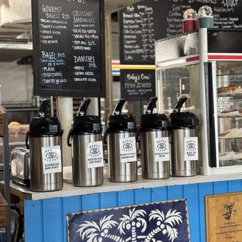 Baby's Coffee - Front counter with American coffee selection - Coffee & Tea Near Me - Key West, Florida