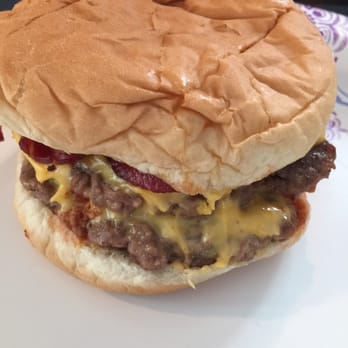 Spencer's Snack Bar - Double cheeseburger with onions bacon and chili. - American Near Me - Windsor, North Carolina Spencer's Snack Bar - Double cheeseburger with onions bacon and chili. - American Near Me - Windsor, North Carolina