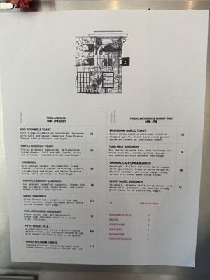 Menu photo 7 Fifth Vessel Coffee Houston, TX Menu photo 7 Fifth Vessel Coffee Houston, TX