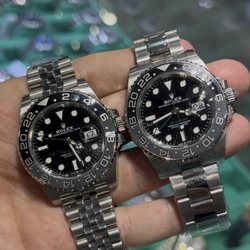 Rolex GMT Master 2 "Bruce Wayne" on Jubilee & Oyster Bracelet