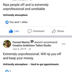 Creative Ambitions Tattoo Studio