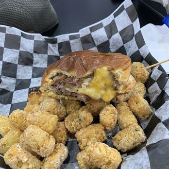 Rock Burger Cheektowaga - Rainbow Mushroom burger - Burgers Near Me - Cheektowaga, New York