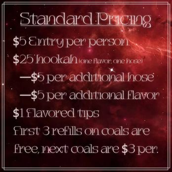 THE ENVIE - a list of the ingredients for a drink - Hookah Bars Near Me - Copperas Cove, Texas THE ENVIE - a list of the ingredients for a drink - Hookah Bars Near Me - Copperas Cove, Texas