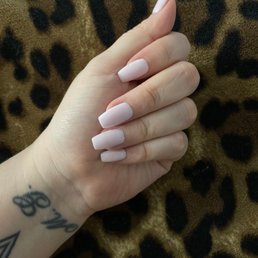Dip with nail extensions. Dip with nail extensions.
