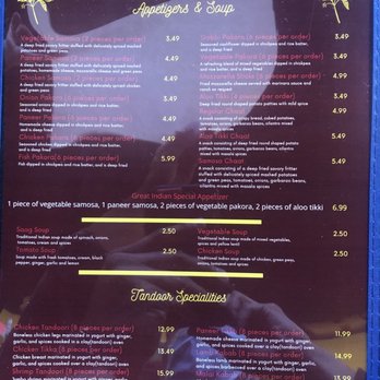 Great India - Menu - Indian Near Me - Midvale, Utah Great India - Menu - Indian Near Me - Midvale, Utah