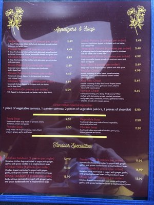 Menu photo 8 Great India Midvale, UT