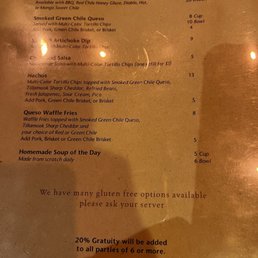 Menu 8/31/25