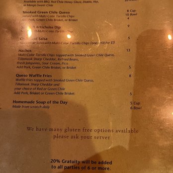 The Ranch House - Menu 8/31/25 - American Near Me - Santa Fe, New Mexico