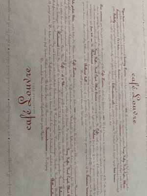 Menu photo 3 Café Louvre Prague, PR
