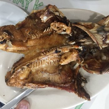 Bahay Kawayan - Pirinitong Kandule (absolutely delicious) whole fried fish - Filipino Near Me - Taytay, RIZ